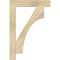 Ekena Millwork Westlake Block Rough Sawn Bracket, Douglas Fir, 4"W x 26"D x 38"H BKT04X26X38WTL05RDF - alternate 3